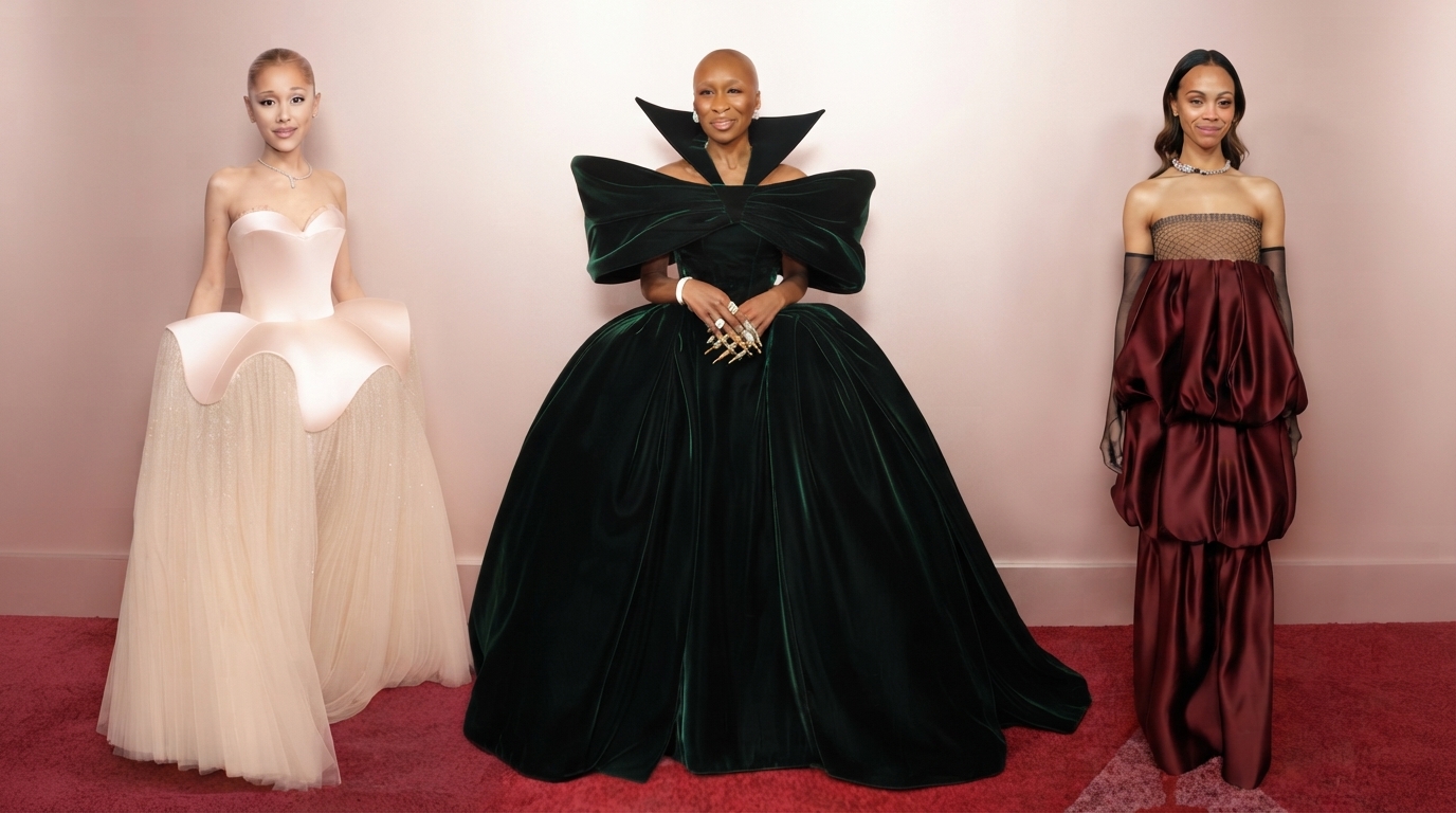 Editorial illustration for From Studio Glamour to Social Text: How the Red Carpet Became a Communication Platform
