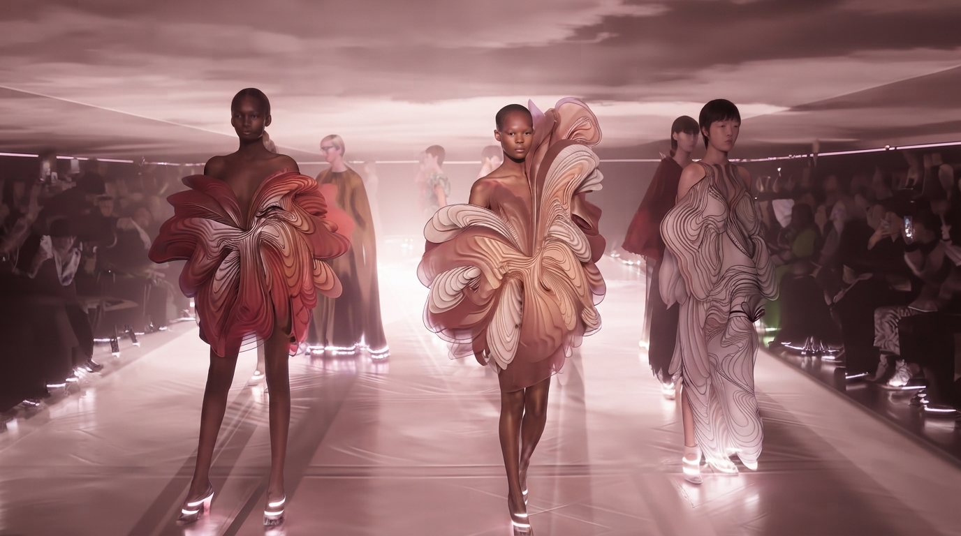 Editorial illustration for How AI and Machine Learning Are Redefining Luxury Fashion Trend Forecasting and Design