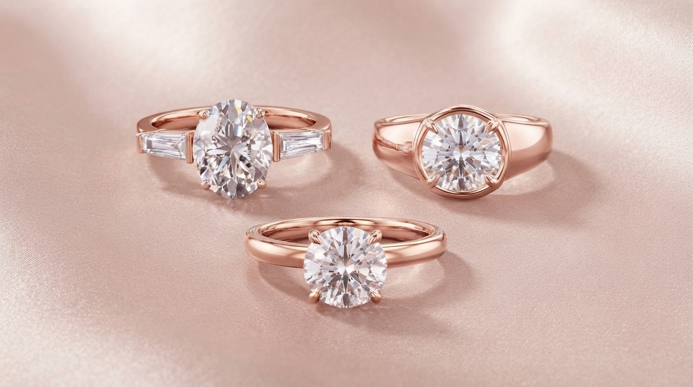 Editorial illustration for Prong, Bezel, Pavé, or Channel: How to Choose the Setting That Fits Your Stone and Your Life