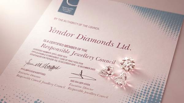Editorial illustration for RJC vs. Kimberley Process: Decoding Ethical Jewelry Certifications